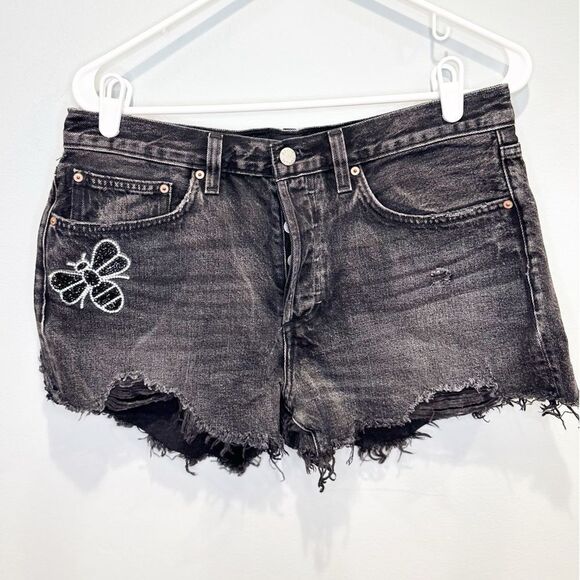 Denim forum the ex boyfriend short black - Picture 1 of 5
